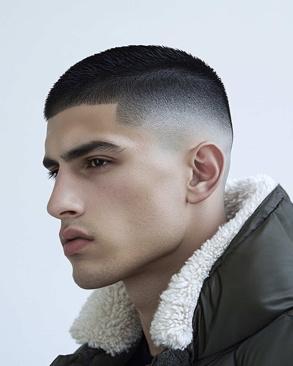 khaoula0921_A_STILL_OF_High_and_Tight_with_Razor_Fade_A_bold__ca921329-dcfa-4f95-a907-b6c0ffb4352f_0 15 Modern Short Hairstyles and Haircuts For Men