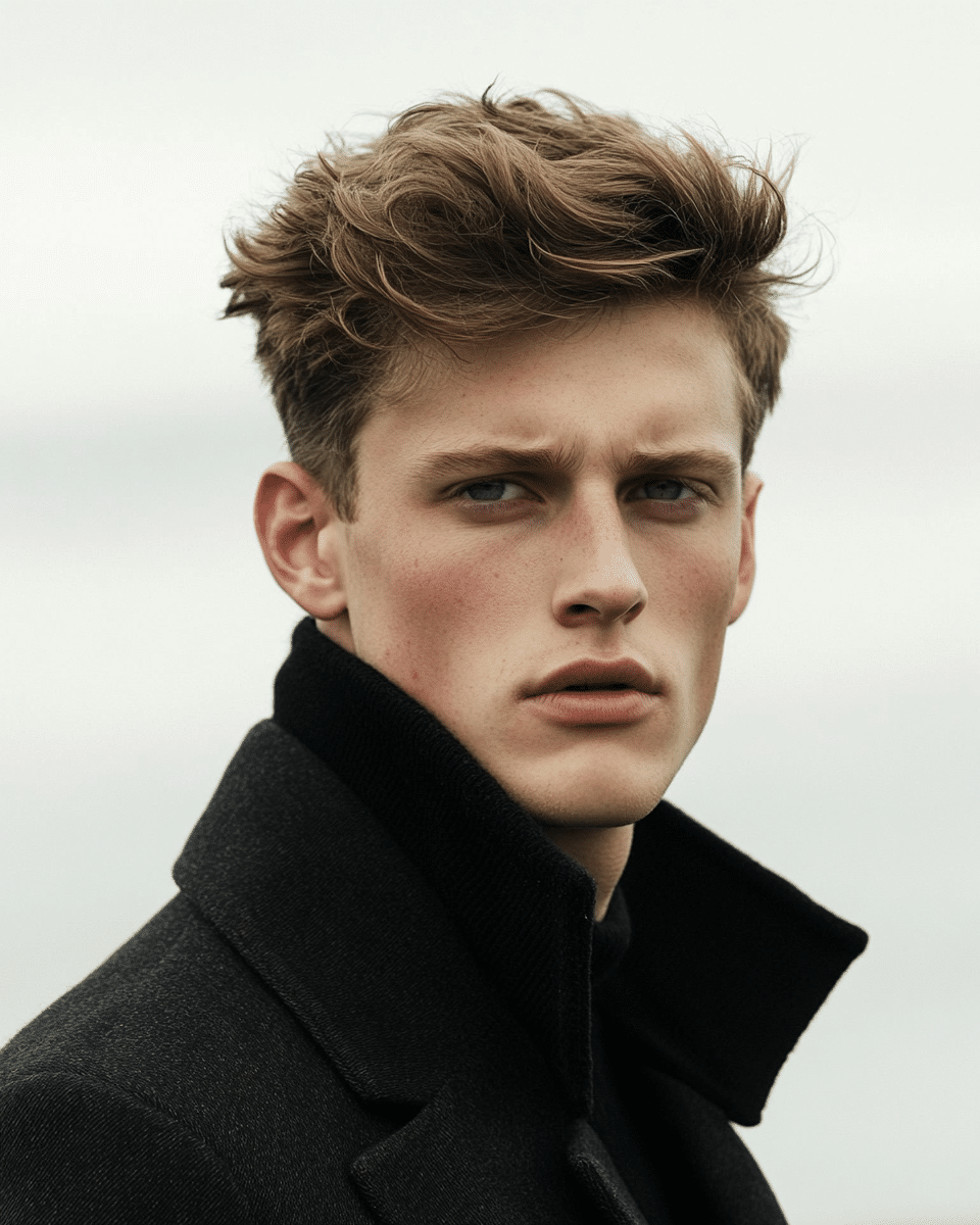 khaoula0921_A_STILL_OF_Short_Quiff_with_Mid_Fade_A_stylish_va_2f555dda-b517-4b96-8214-e018e0fa83dc_2 15 Modern Short Hairstyles and Haircuts For Men