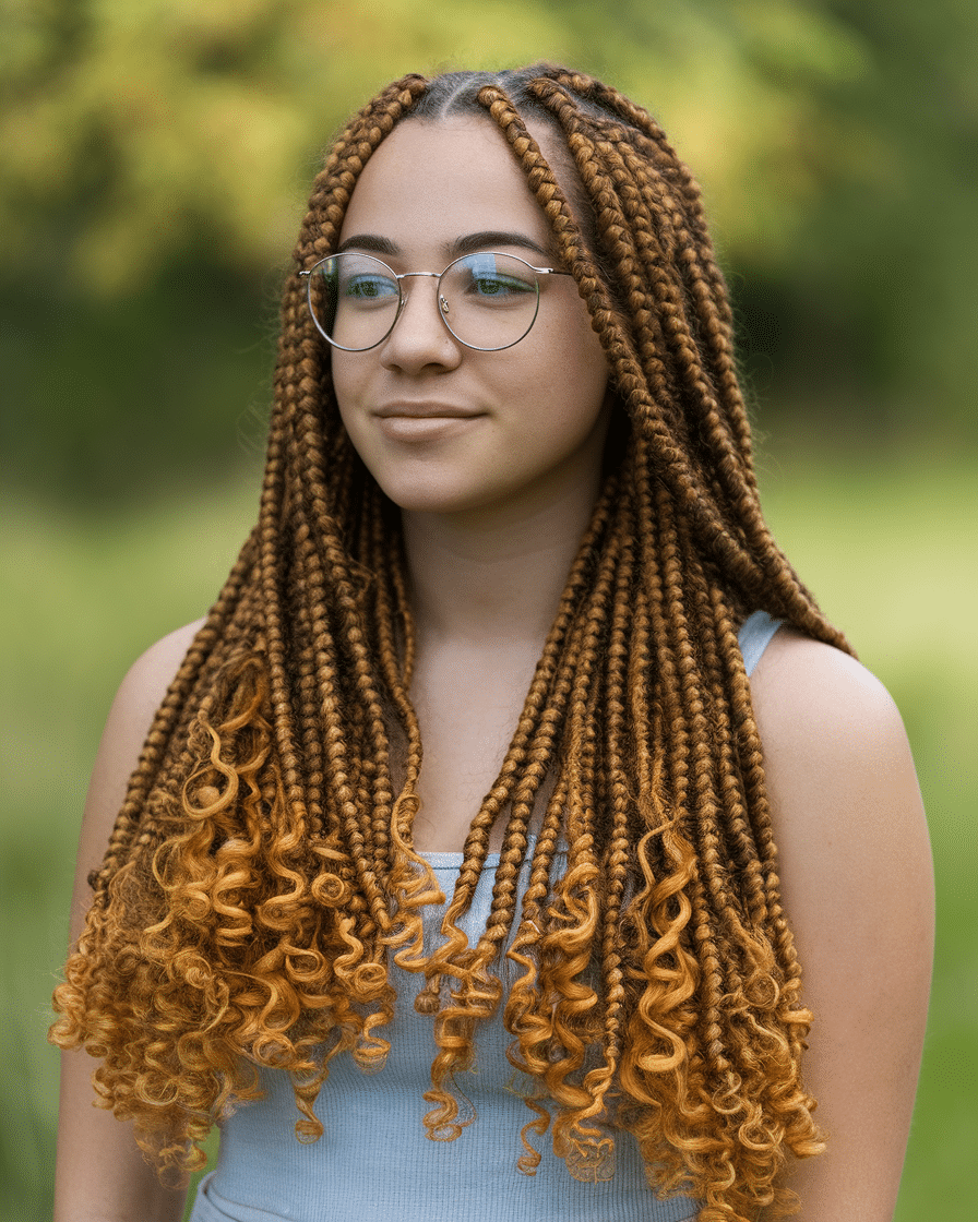 a-still-of-a-young-female-woman-with-chu_-h9UGHuSQ-O9NoUEP6yeDA_mgYA9E8_RmWWQhi3pHpKpA Top 25 Stunning Braids Hairstyles: Black Cornrows with Curls