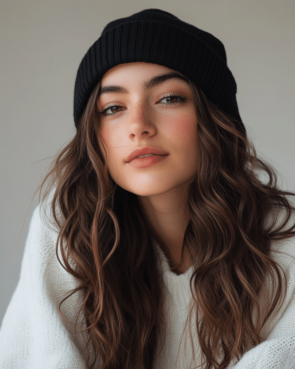 Mastering Beanie Hairstyles: 15 Simple and Stylish Ideas for Effortless Hair Days