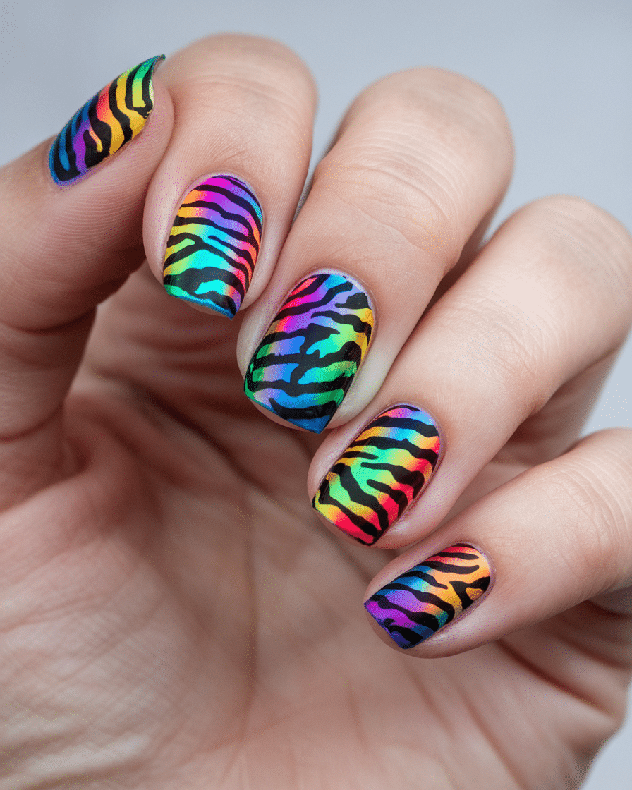 Embrace the Joy of Color: How Rainbow Nail Designs Spark Confidence and Creativity