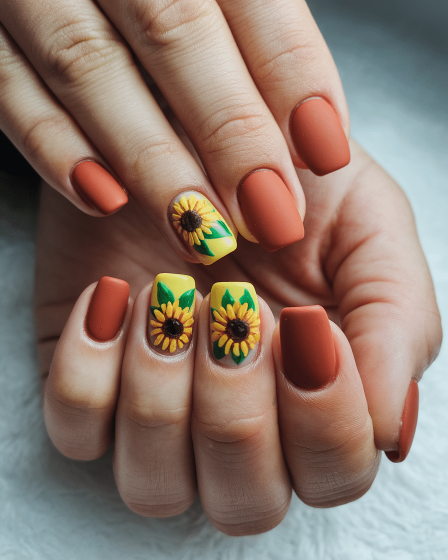 0005_2_a-close-up-shot-of-a-hand-with-nails-pai_dW8eLvGZSxGmm9J7qBYV9w_ybkh6aQFS8ay98vuVW3f8g The Timeless Charm of Sunflower Nail Art