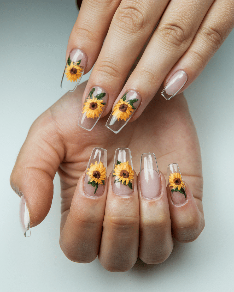 0011_2_a-still-image-of-a-hand-with-clear-acryl_69kpUVqDRR27gMA4noD0qA_kTLjPdBST-uhzXYdFTuCrg The Timeless Charm of Sunflower Nail Art