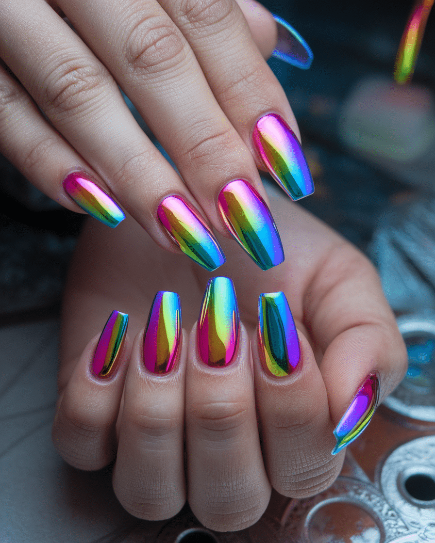 Embrace the Joy of Color: How Rainbow Nail Designs Spark Confidence and Creativity