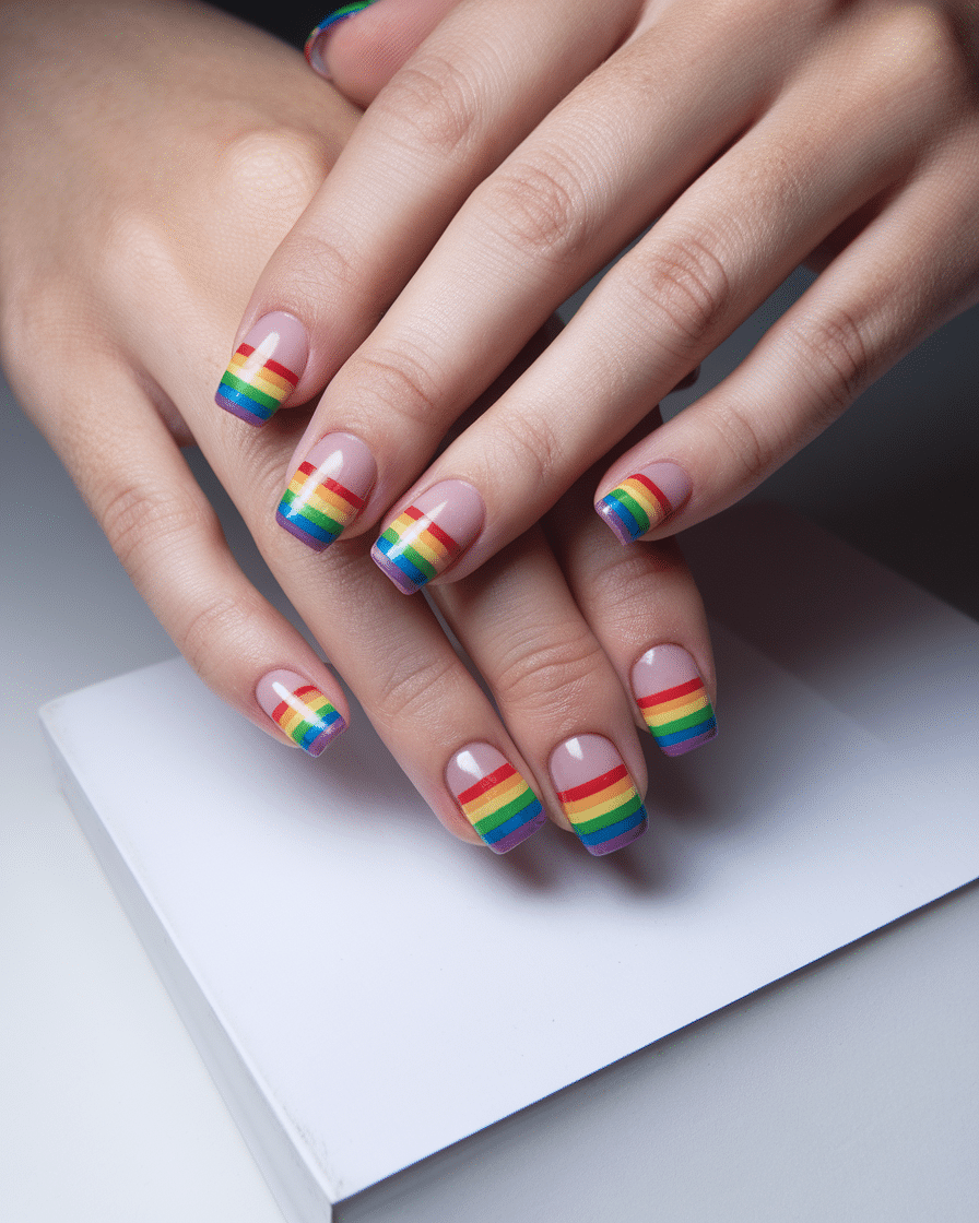 Embrace the Joy of Color: How Rainbow Nail Designs Spark Confidence and Creativity