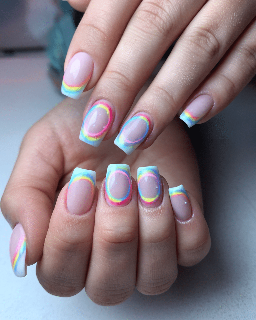 Embrace the Joy of Color: How Rainbow Nail Designs Spark Confidence and Creativity