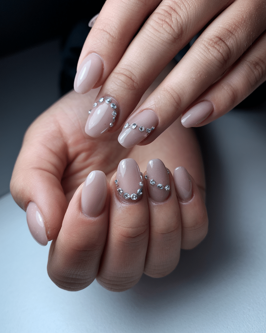 a-photo-of-a-hand-with-rhinestone-embell_XgKdyRKvR8GkTwt175gCBg_JH_XpZWYTdSGnvGtXkQGPA 20 Trendy Ballerina Nails Designs for a Cute & Classy Look