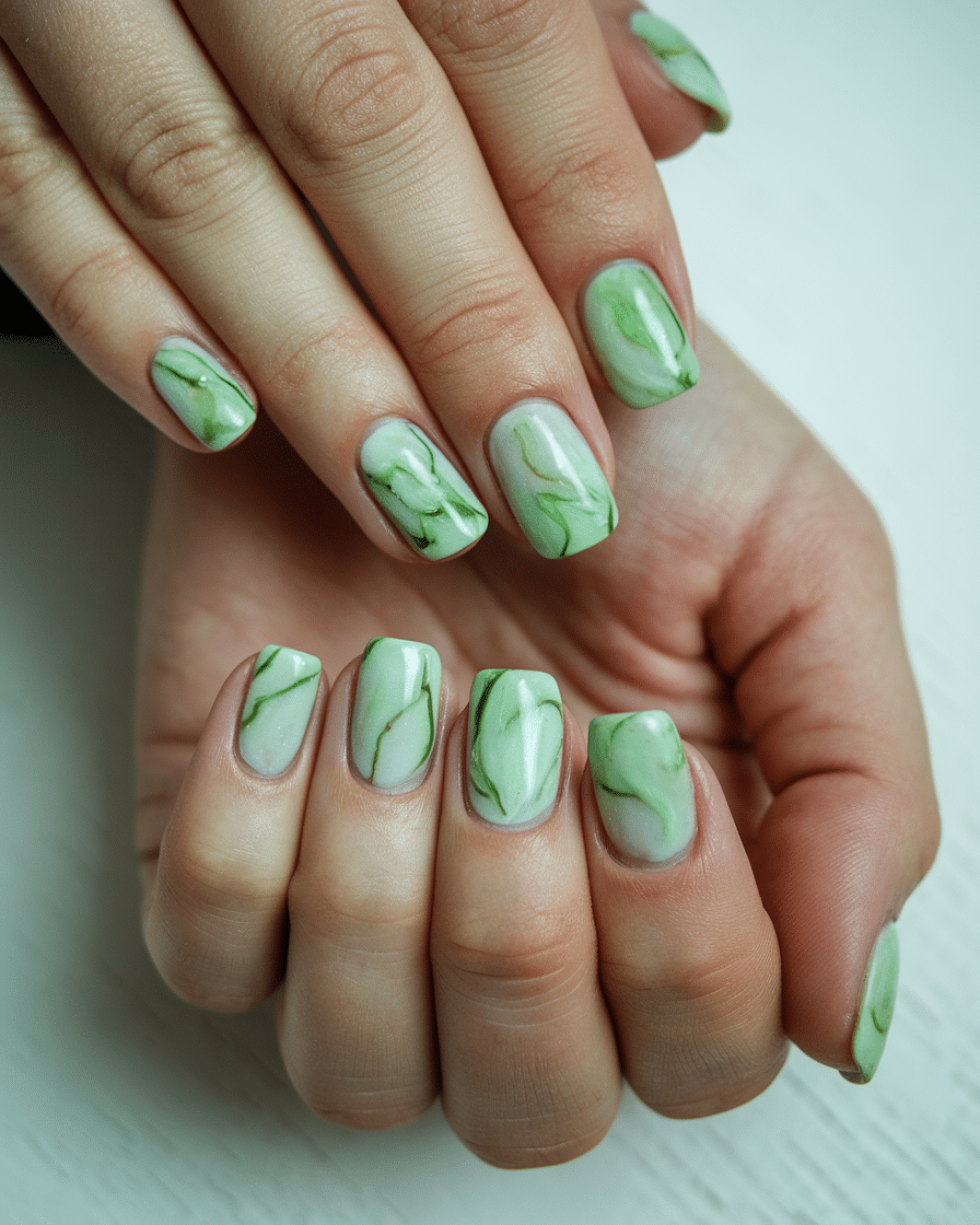 0001_1_a-still-image-of-a-hand-with-nails-paint_HSEjd1iWQzWMmnyMvtayLg_38gbASv4T6unN4uUvCvf6g Embracing Nature: The Rise of Soft Green Nail Designs for Spring 2025