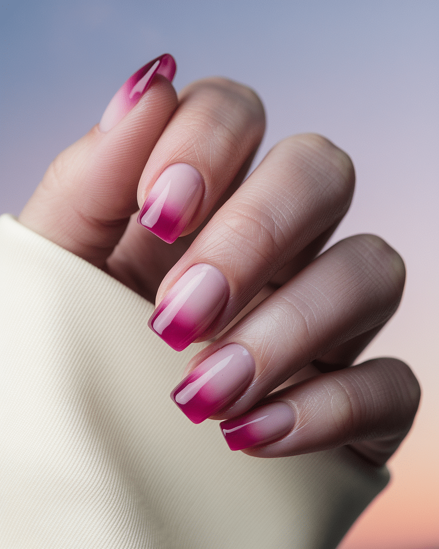 The Modern Elegance of Ombre French Nails: A Timeless Nail Trend Redefined