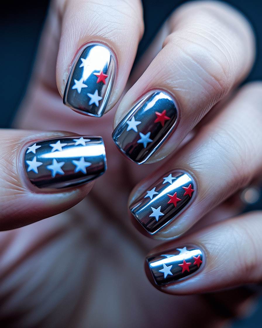 Celebrate in Style with Patriotic Summer Nail Designs