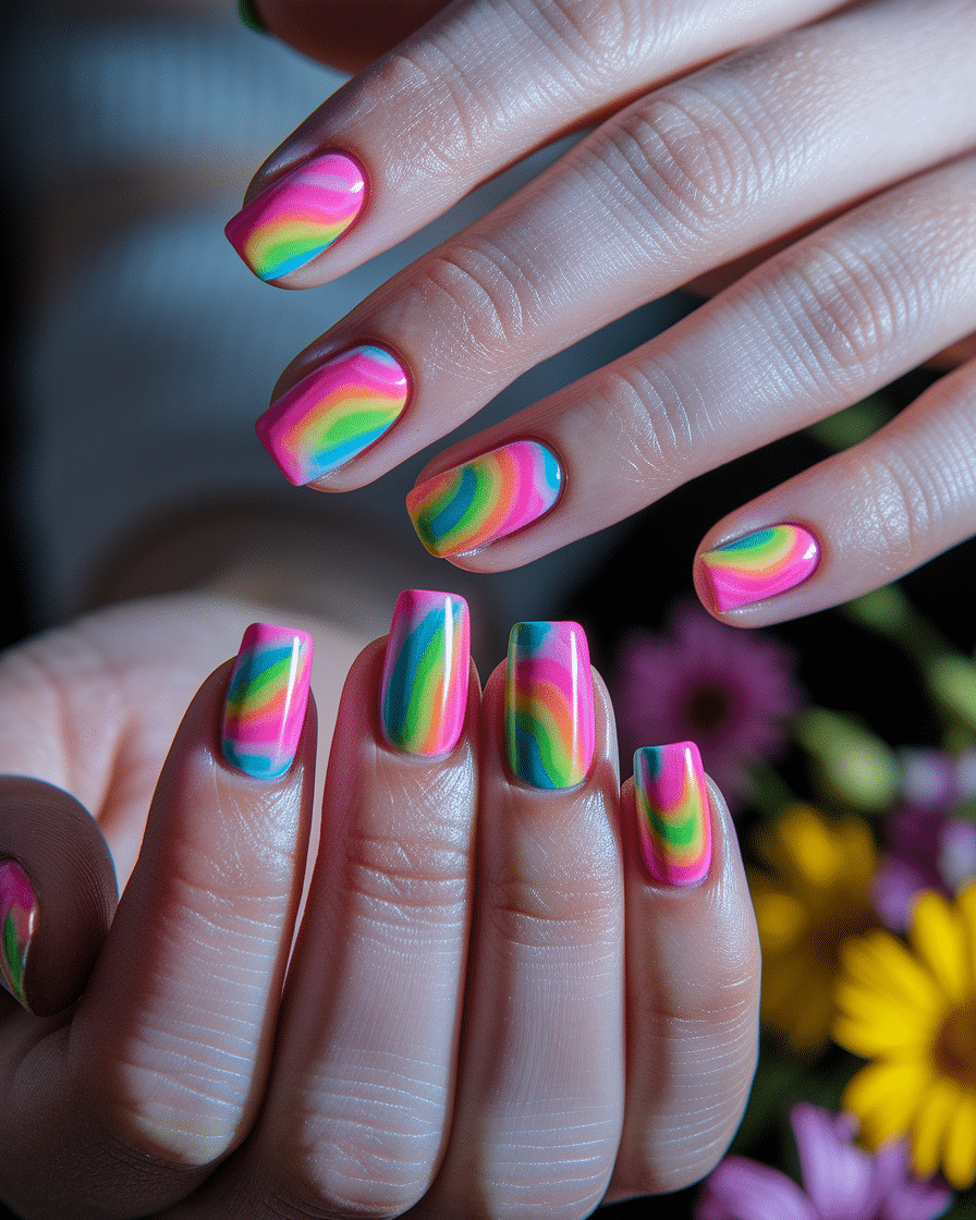 0001_3_a-close-up-photograph-captures-the-intri_m0pfz_4IQI-Vu6o0bZYweQ_wFtOlJH8RDyDSGmMrmCULQ Bright Summer Nail Ideas for Short Nails That Are Perfect for the Beach