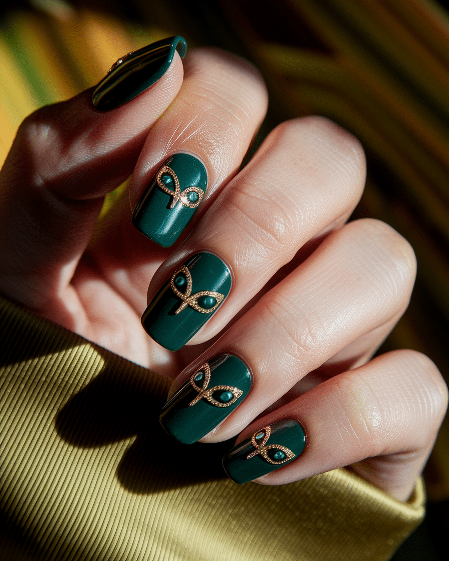 0001_3_a-close-up-photograph-of-a-beautifully-m_qNo5raPxQm6ldzoWZvOkbw_Q6WO8E-uQ6uBuGOtm45EEw The Allure of Green Cat Eye Nails: A Stunning Choice for Short Almond Styles