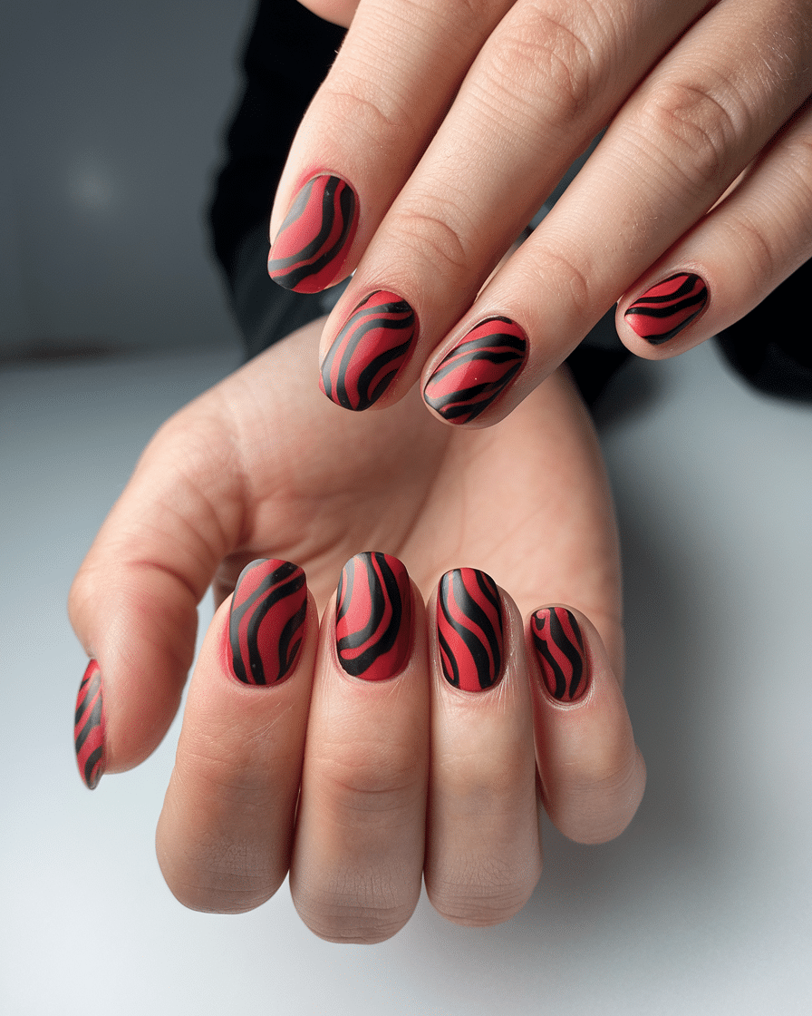 0001_4_a-photo-of-a-beautiful-hand-with-nails-p_ZL3W7k80QiOjrVOhuZFMXg_yRpixSGuR2qSx2_KZ8r1bQ The Power of Red and Black Nails: Bold, Timeless, and Unapologetically Stylish