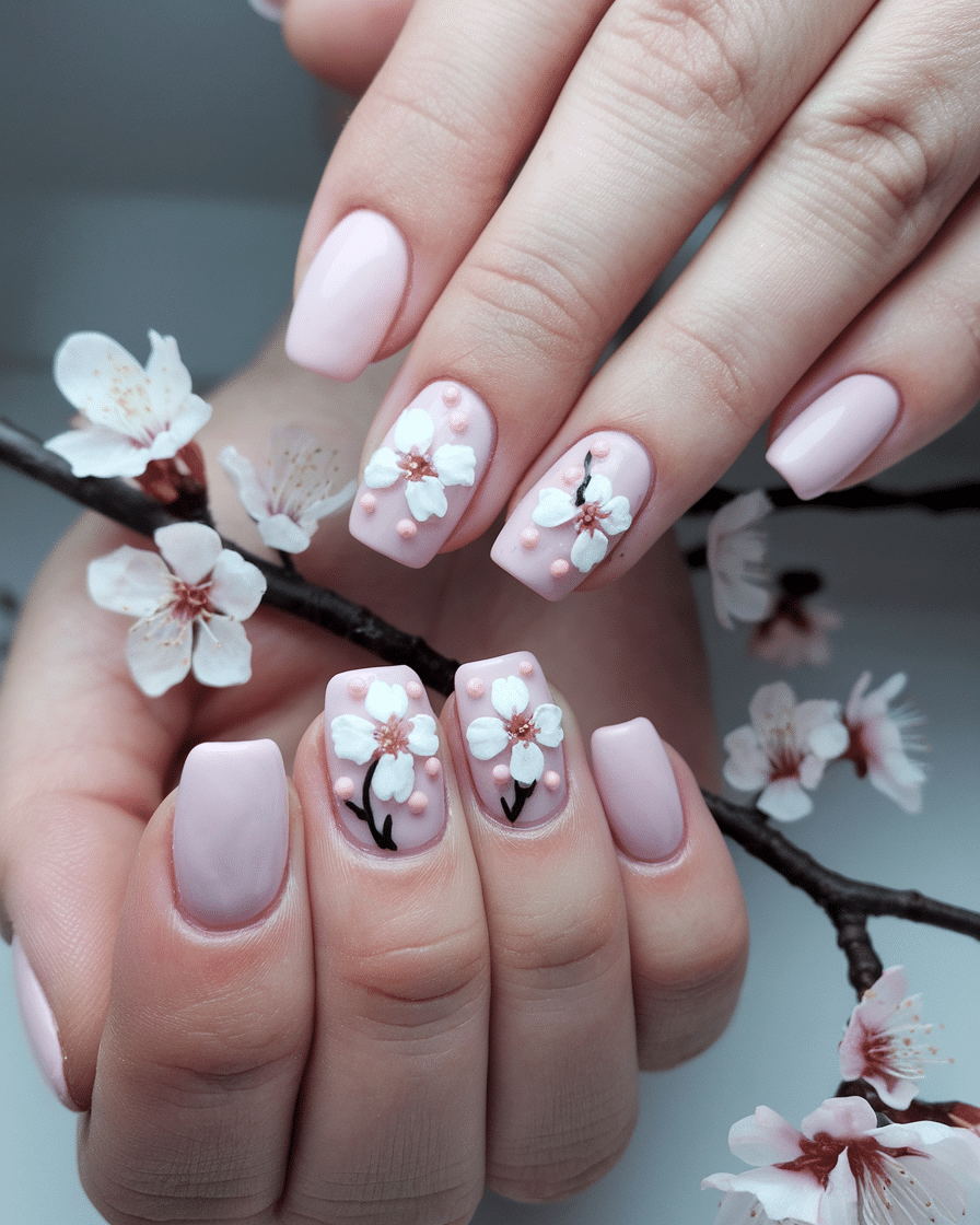 The Soft Beauty of Matte Nails: A Modern Take on Spring Manicures