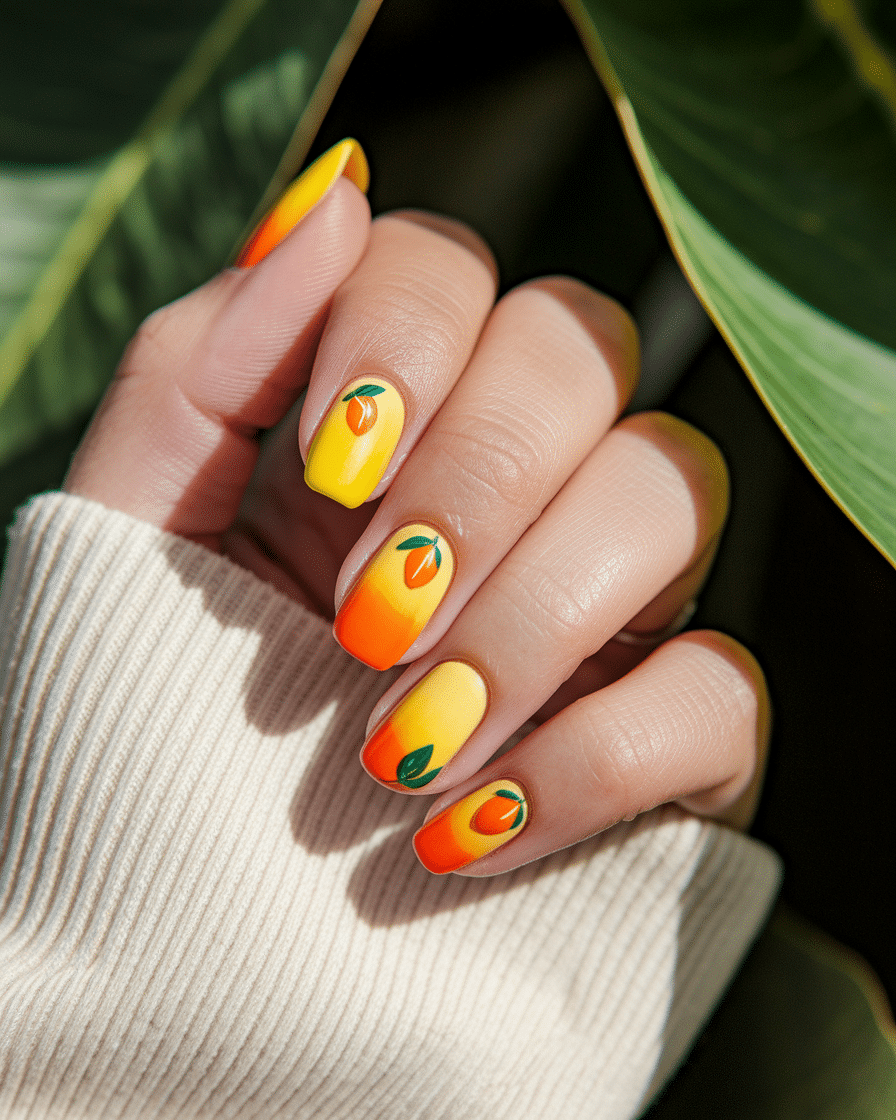 Fresh and Playful Nail Art Ideas Inspired by Fruits