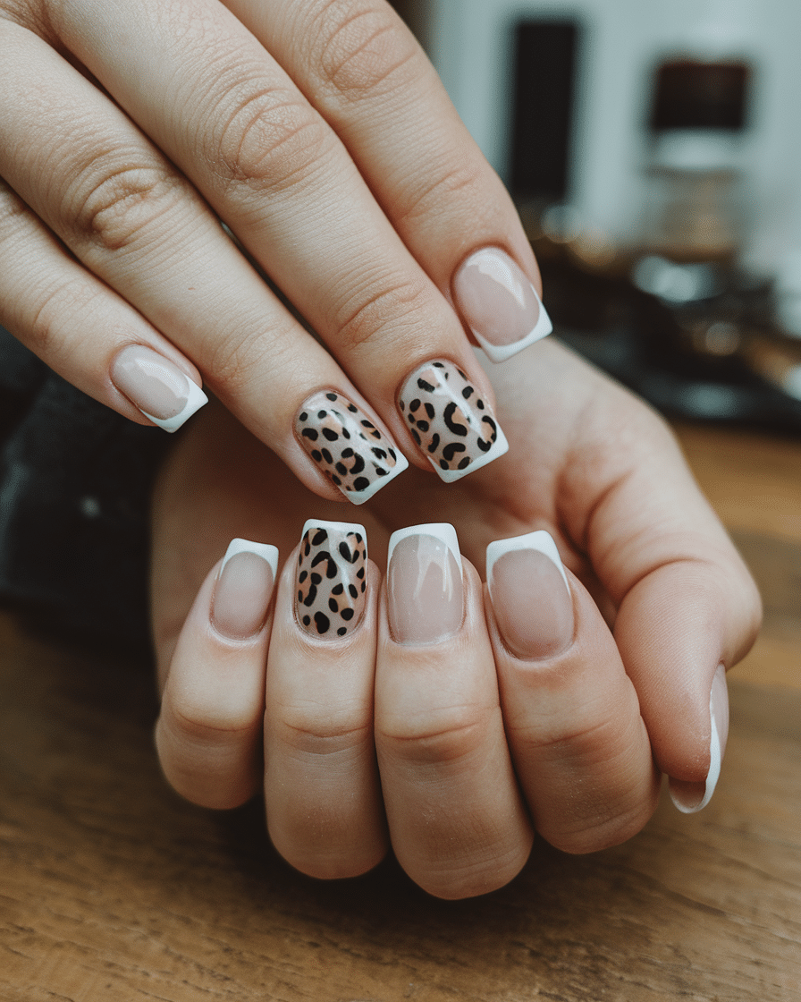 Timeless Elegance: The Allure of French Nail Designs on Almond-Shaped Medium Nails