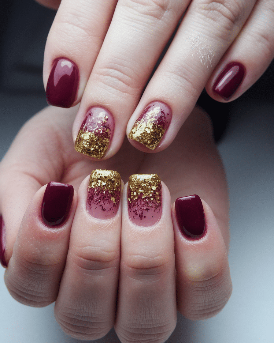 0002_3_a-photo-of-a-beautiful-hand-with-nails-o_cCBqXtC4S5aytTt0E9YKkg_ypR373oRRIaOVYFcfINuRA The Timeless Elegance of Burgundy and Gold Nails