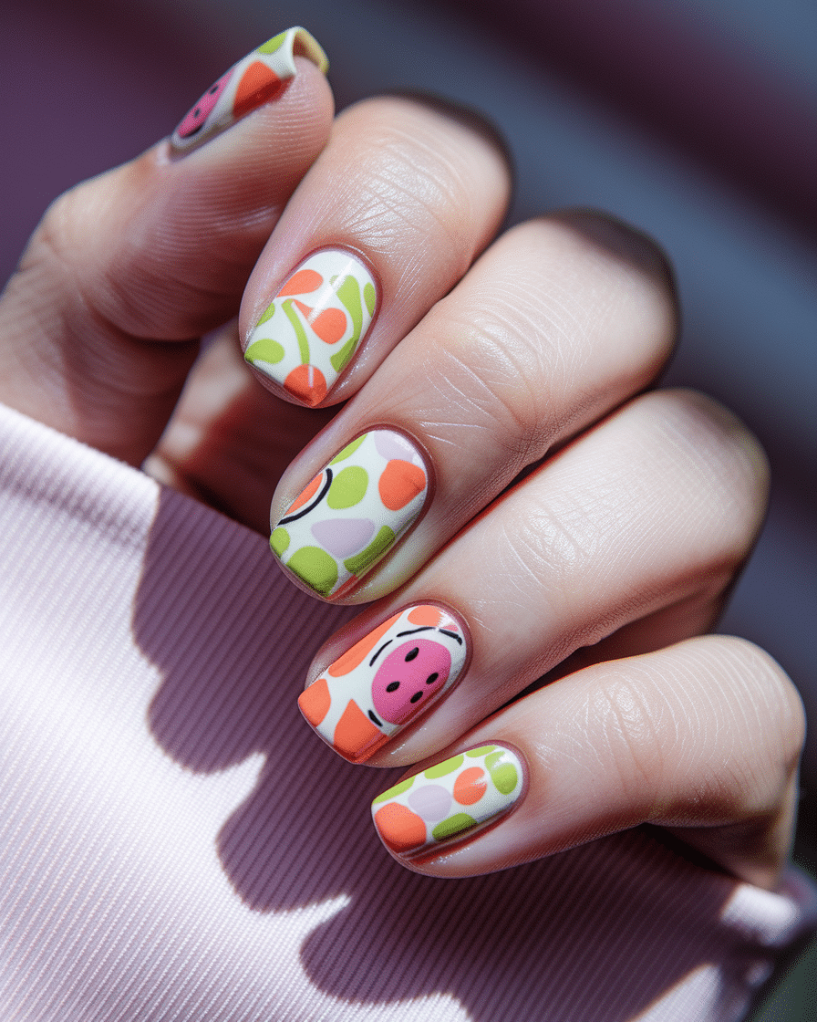 0002_4_a-close-up-photograph-of-a-beautifully-m_sGuoP5VYS9eK2E1OhH1Grw_K4YqQAjTRu-ch5Ceegfqlg Fresh and Fun: Embracing Fruit-Inspired Nail Art for Summer 2025