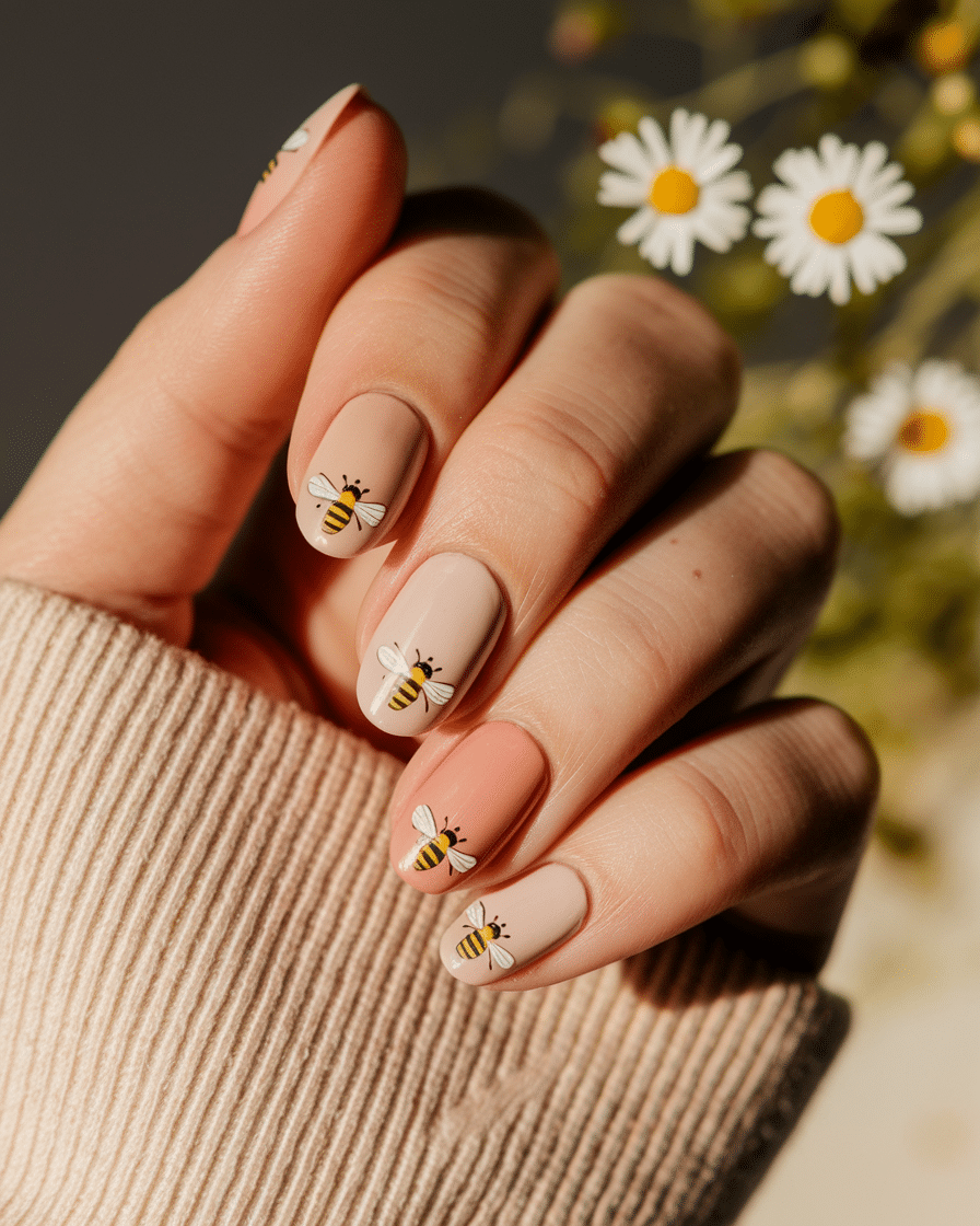 0003_1_a-close-up-photograph-of-a-beautiful-han_EWEmCN40RsOZL3TlPtZcyg_XqZLc7hBTtKpjjZpitVqdw Sweet Spring Nail Trends 2025: Pink Hues and Bee-Inspired Magic