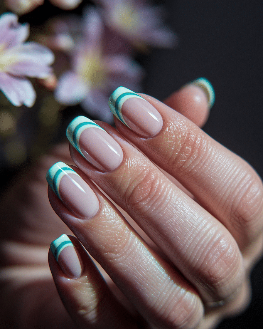 0003_2_a-close-up-photograph-captures-the-intri_uGNfpBXlSGaT1rImH2TqoQ_T_9v9DOIRQmqCz0S5CEKDA The Timeless Beauty of Mint Green Gradient Nails: A Soft and Sophisticated Trend for All Seasons