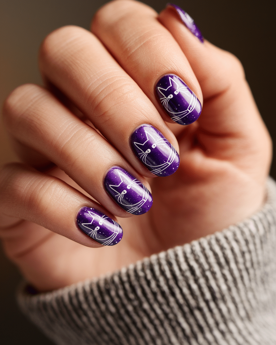 0003_2_a-close-up-photograph-of-a-beautifully-m_nlXfrHZzR1-wXWGDRp4i8A_c6VdE_pDT2mHmORGLOVoSQ The Ultimate Guide to Cat-Inspired Nail Art: Style, Personality, and Whiskered Charm