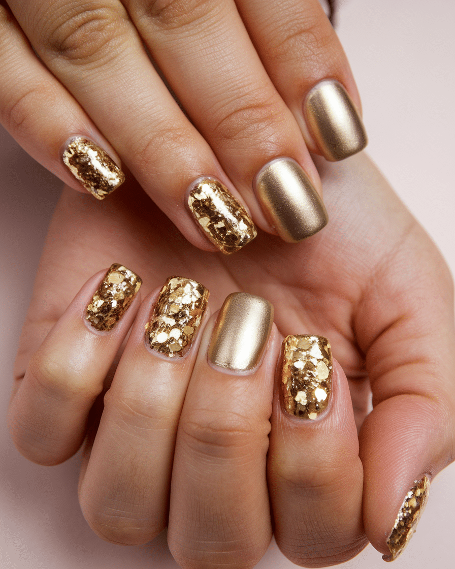 The Golden Touch: Why Gold Nails Are the Ultimate Winter Glam Statement