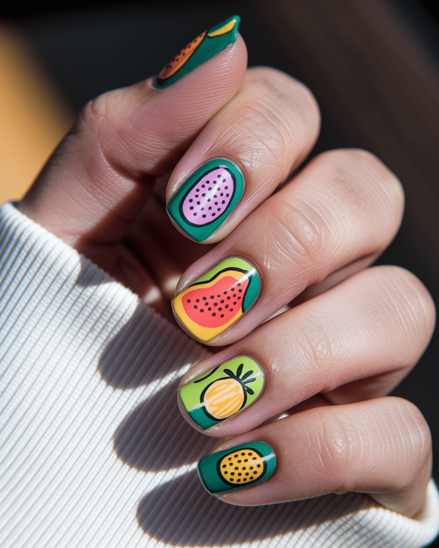 0003_3_a-close-up-photograph-of-a-beautifully-m_KKegogcRTwakVuEEVGSzTA_YCJNirJURpOuqBVv6QZUtw Fresh Nail Trends for Spring: Playful Fruit-Inspired Designs to Try This Season