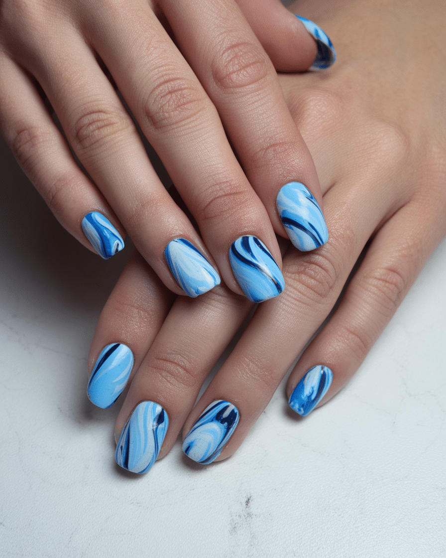 The Timeless Appeal of Blue Nail Designs: A Modern Muse in Every Hue