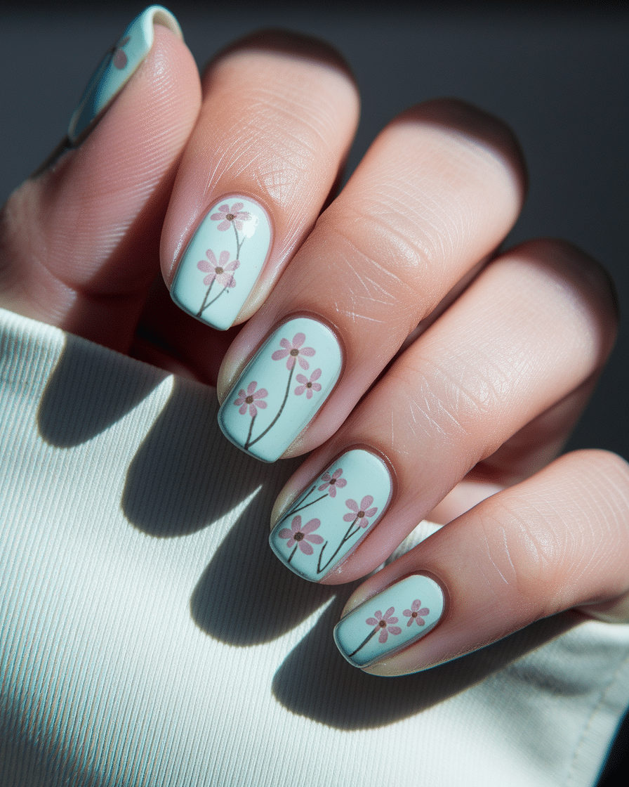 The Perfect Spring Manicure: Why Blue Nails Are the Season’s Freshest Trend