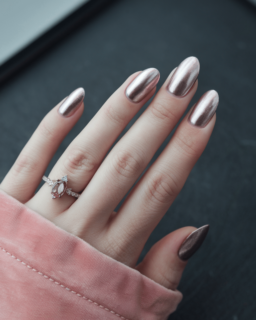 The Rise of Pink Chrome Nails: A Timeless Trend with a Futuristic Twist