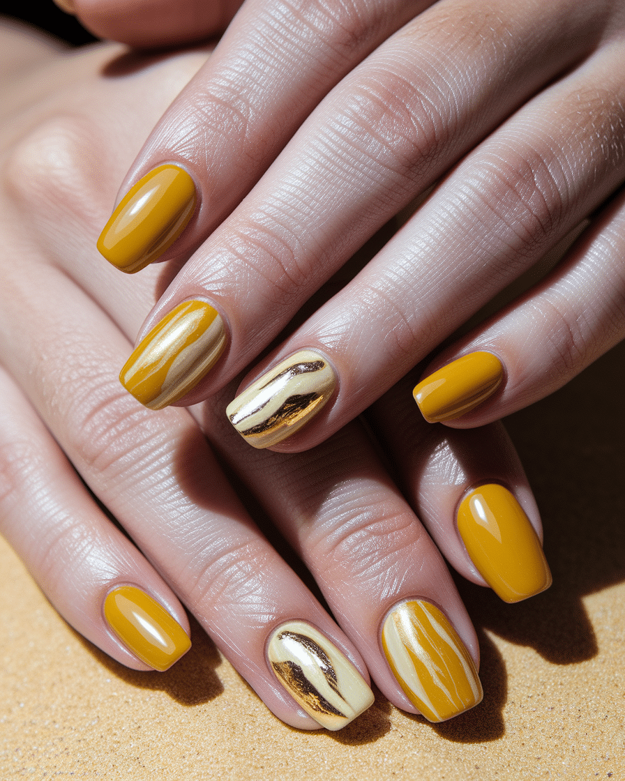 Discover the Irresistible Beauty of Quartz-Inspired Nail Designs