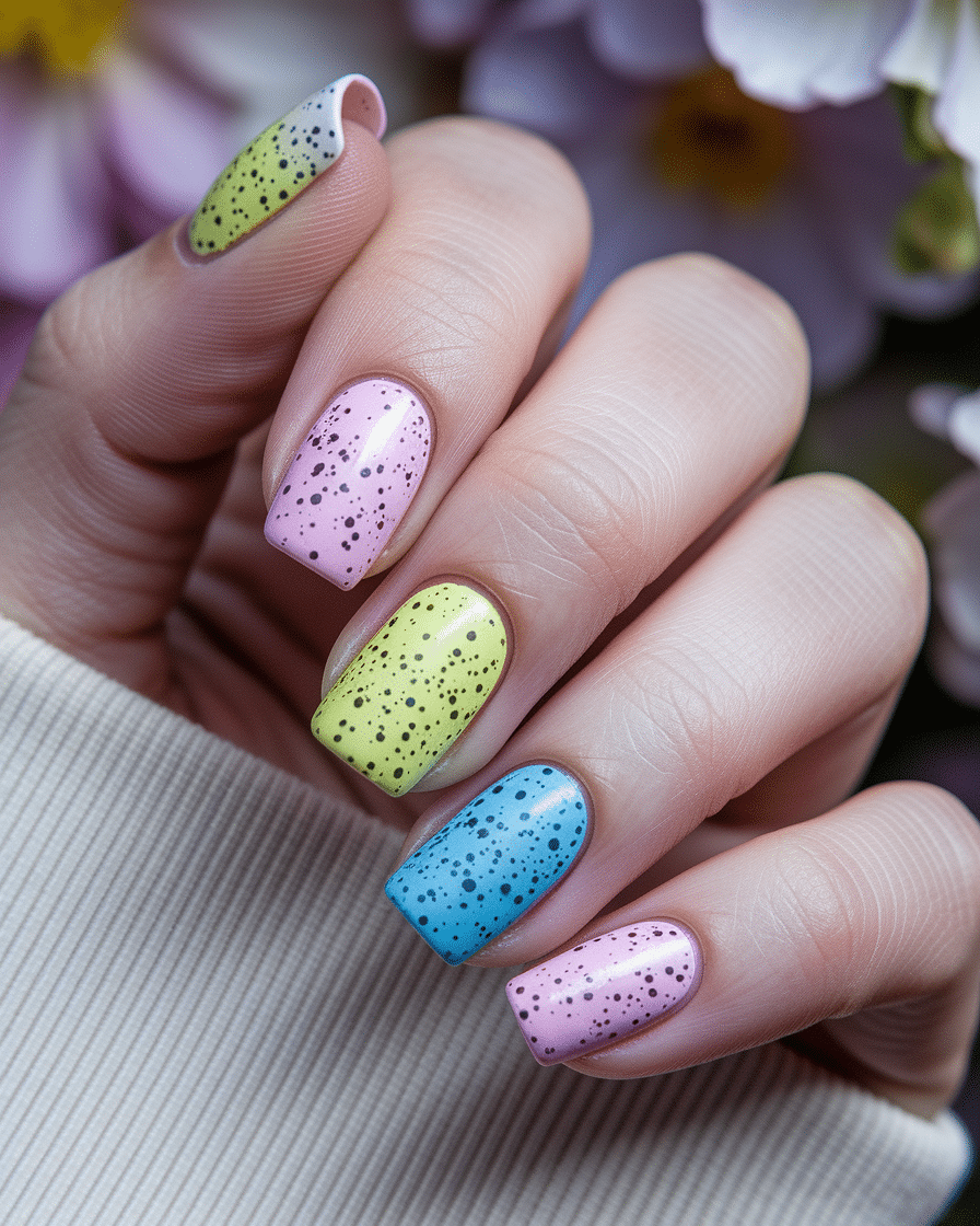 0004_3_a-close-up-photograph-of-a-beautiful-han_BrJevma8Qg-iMGeY0xNZkQ_e7FHX6_BQd-p97vU4GF7vg The Joy of Spring Nails: Embracing the Beauty of Soft Colors and Speckled Art