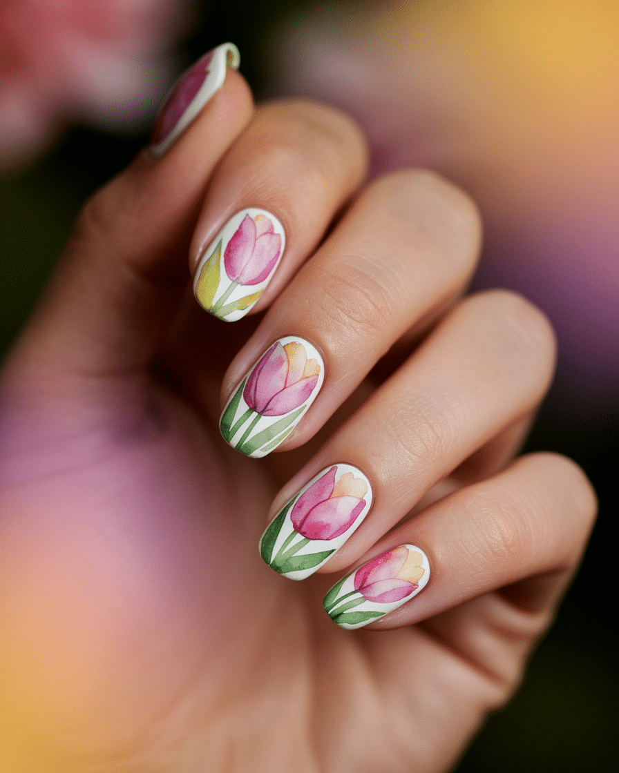 0004_3_a-close-up-photograph-of-a-beautiful-han_Xv-LmpLwTm67bWFGdiU_bA_UCcLjpuaQ6uzNS0RN1-HbQ_cover Embracing Floral Nail Trends: How Tulip Nail Designs Are Blossoming in 2025