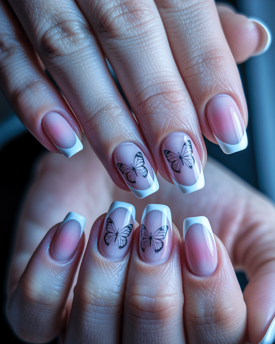 The Modern Elegance of Ombre French Nails: A Timeless Nail Trend Redefined