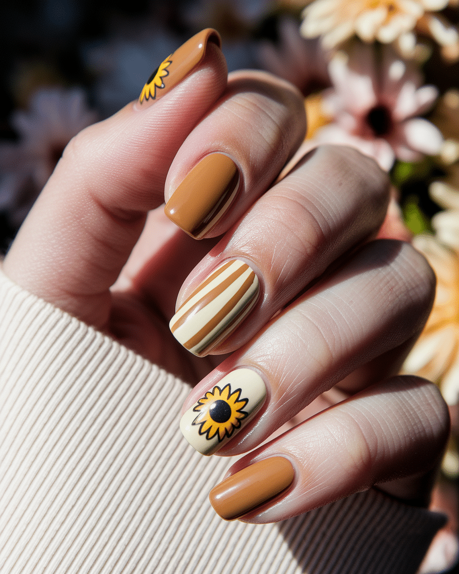 0004_3_a-close-up-photograph-of-a-beautifully-m_cMnp3KKuT7K368Rh8HIzOg_15NNKxZIStejK-WNaboCdA Embracing the Warmth of Autumn with Sunflower-Inspired Nails