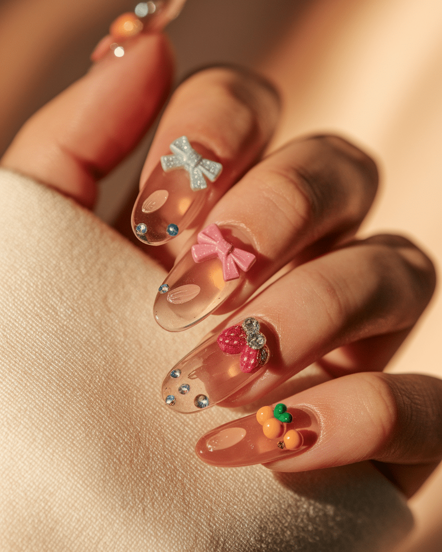 0005_1_a-close-up-photograph-of-a-beautiful-han_25SflkFSRieiVbTdY1FH5g_dcIaoBR2Qb6b2CeuIHQSTg The Allure of Almond Nails: Why This Timeless Shape Continues to Reign in 2025