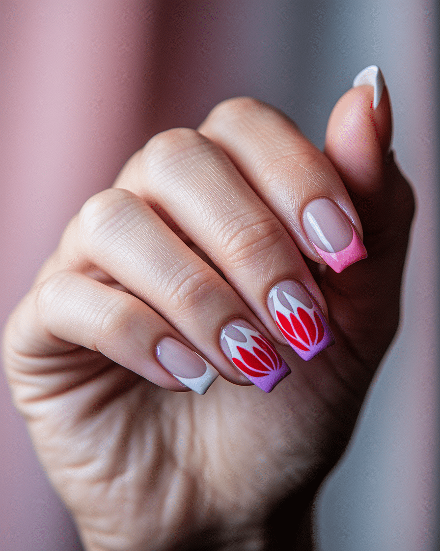 0005_2_a-close-up-photograph-captures-a-beautif_Ua_sNhhnReWkvhkOzoRhJA_0w9QB7FyRzuEbMAuhyCsFg The Timeless Elegance of Floral French Nail Designs