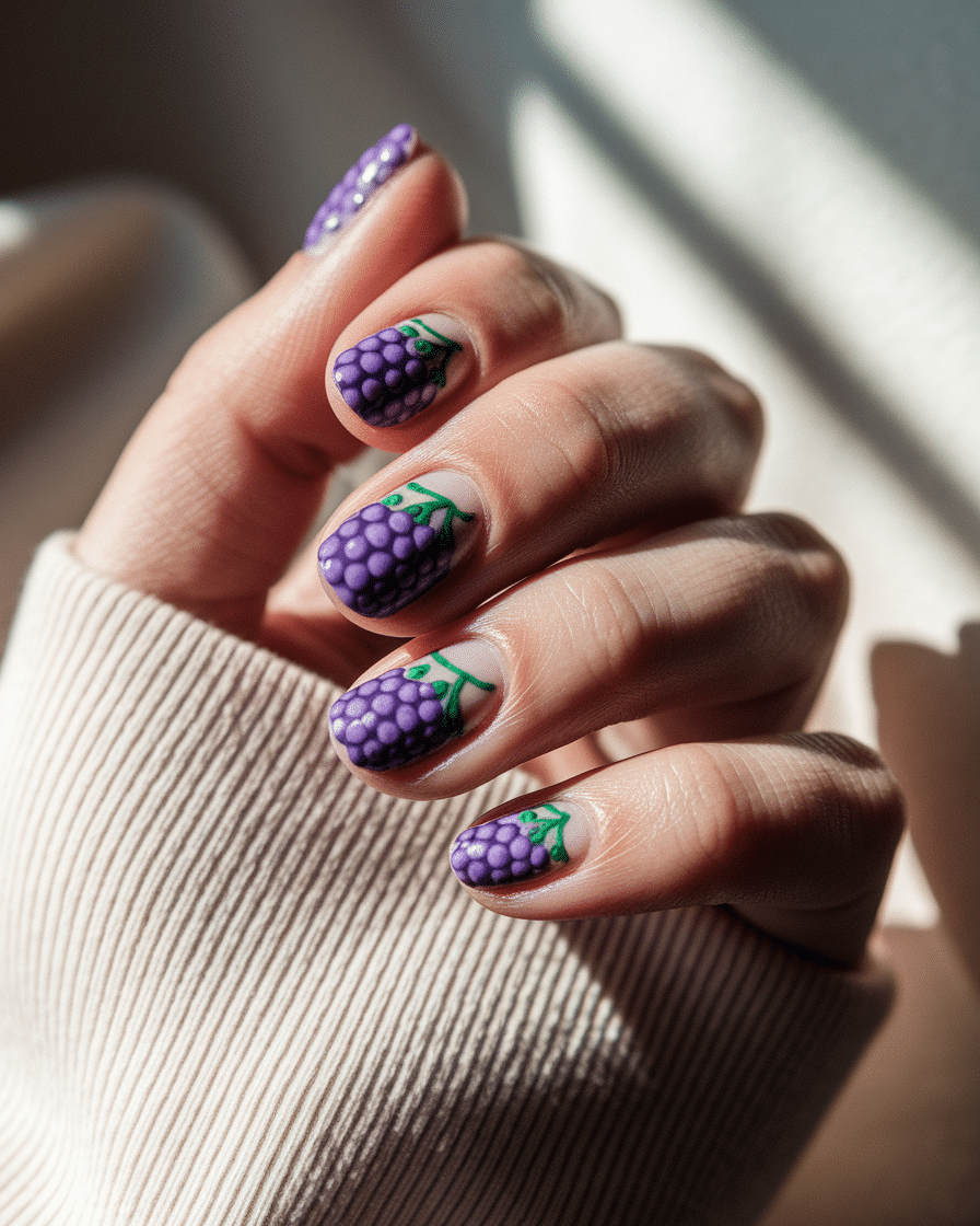 Fresh and Playful Nail Art Ideas Inspired by Fruits