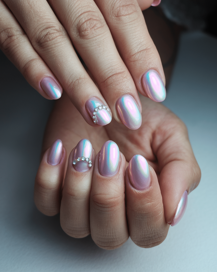 0005_3_a-photo-of-a-hand-with-iridescent-pink-n_EDs2enCMTE-gaJmYMghTeg_-gqzBE2jT_uavGwsmg74yg Elegant Nail Ideas for a Night to Remember