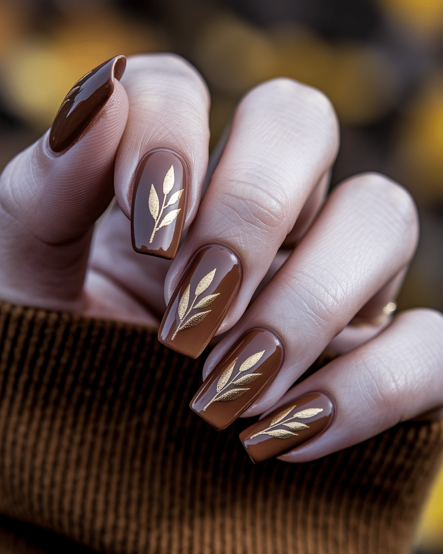 The Timeless Charm of Brown Nail Designs for the Fall Season