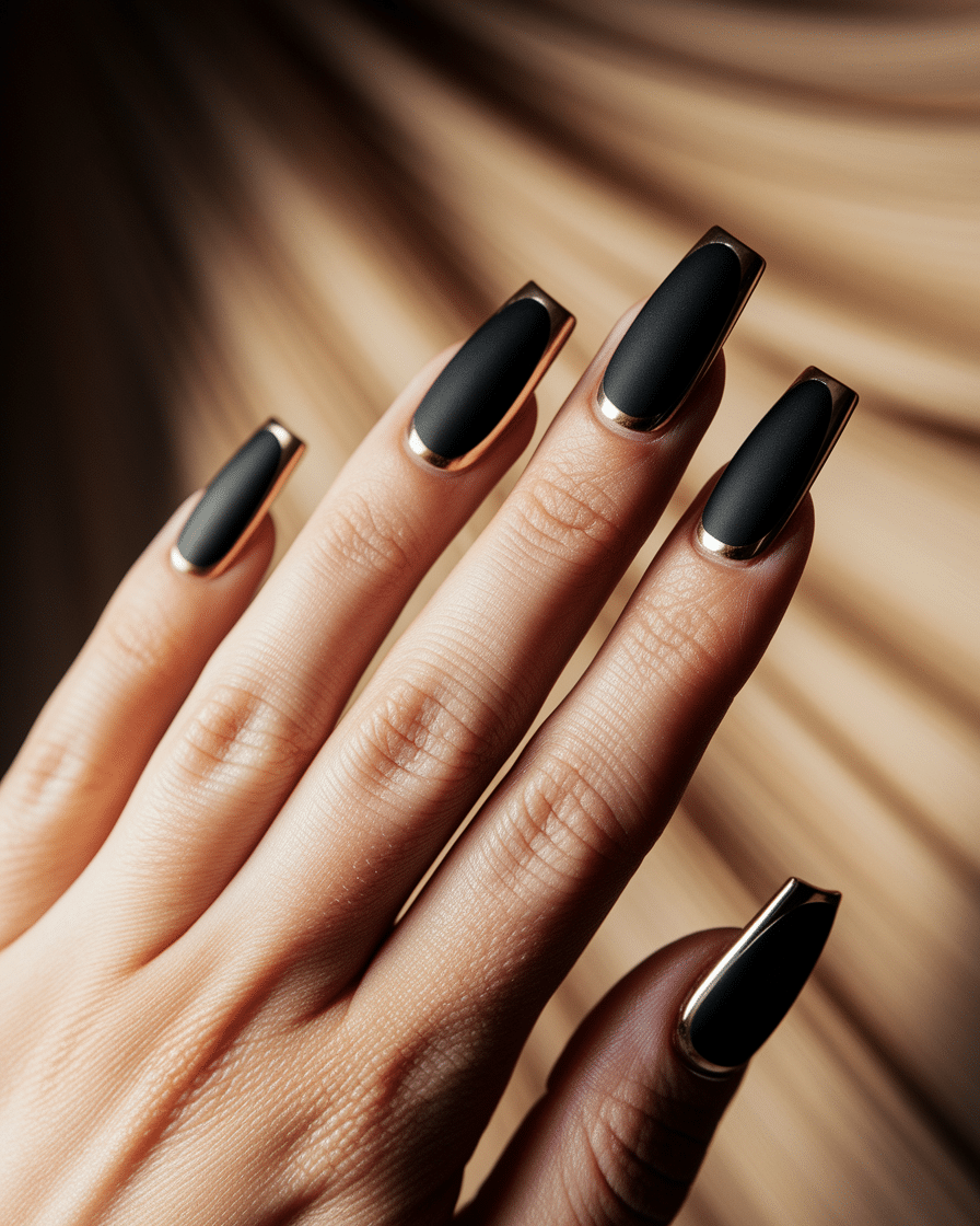 0006_3_a-close-up-photograph-of-a-beautiful-han_Xk1Aj2FVR0CREHaypR3GZQ_8Gd5axQqRTGF8HaJvAlWSQ The Timeless Elegance of Black and Gold Nails