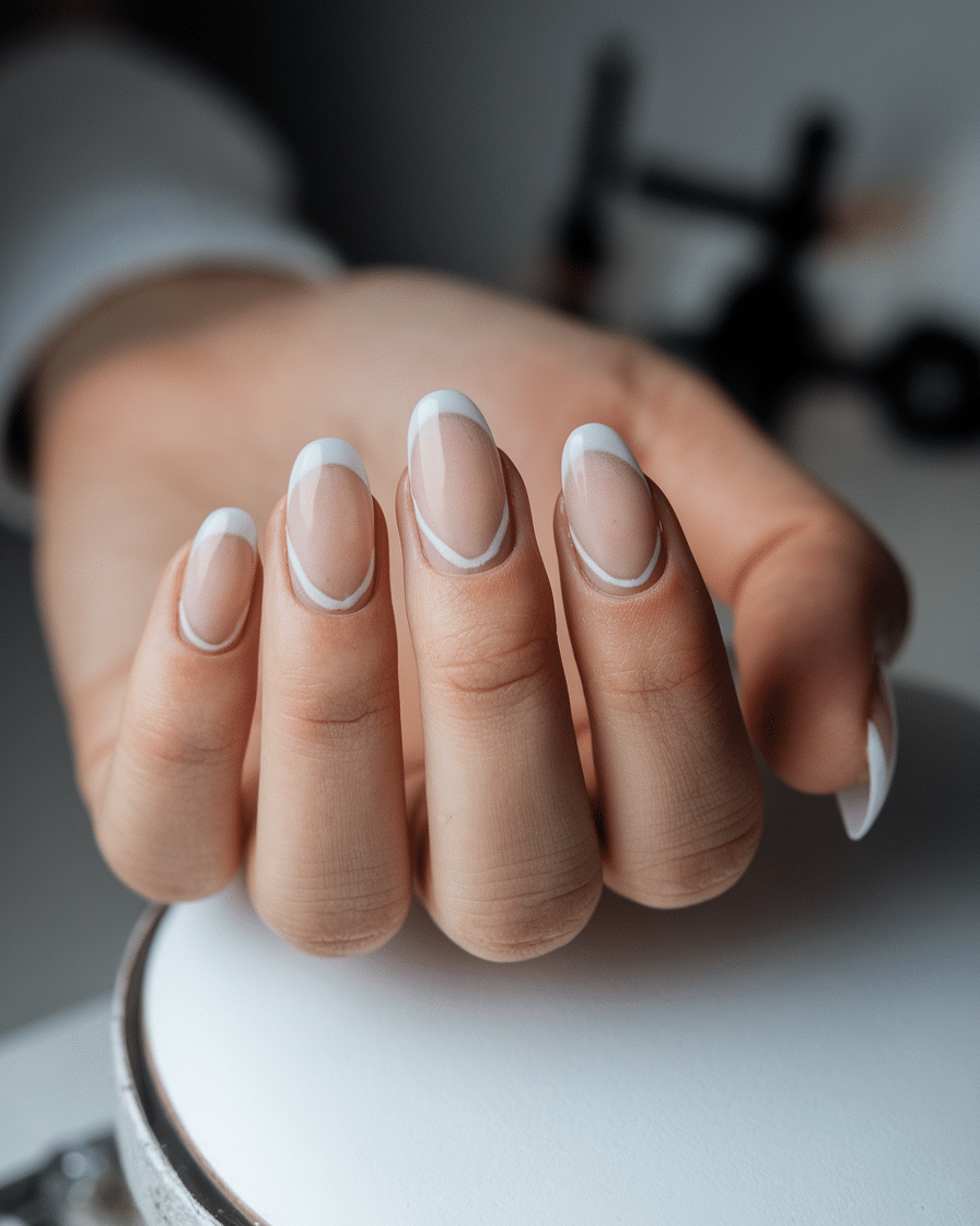 0006_4_a-close-up-shot-of-a-beautiful-hand-with_rrV75z2WTEe0yxOSuhFobw_XENJHcc6TeKxA57aPuodig The Elegance of White Wedding Nails: A Timeless Bridal Choice