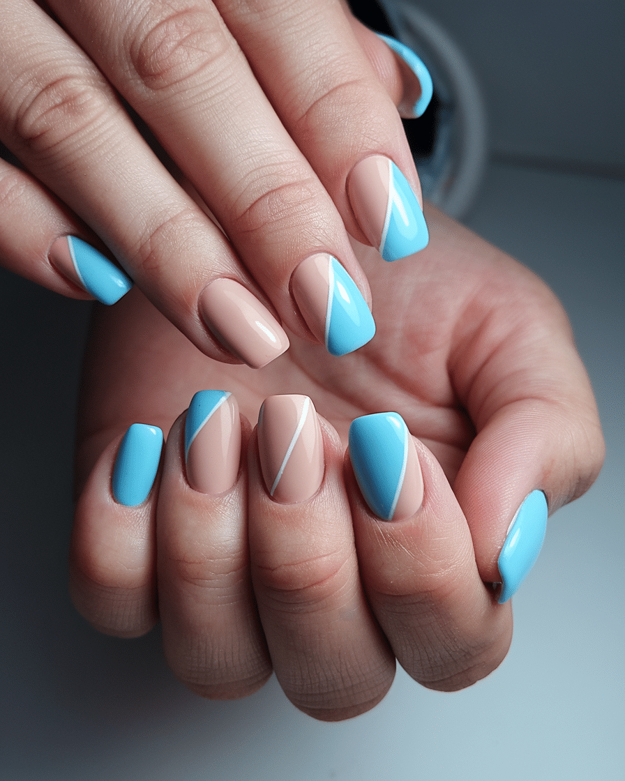 0006_4_a-photo-of-a-hand-with-nails-painted-in-_RvtpITyaTo-bJj2EjYLDzA_nr6Q8Pj3TlyjZjVxyF4Bjg Soft Spring Dreams: Cute and Simple Almond-Shaped Gel Nail Ideas to Try This Season