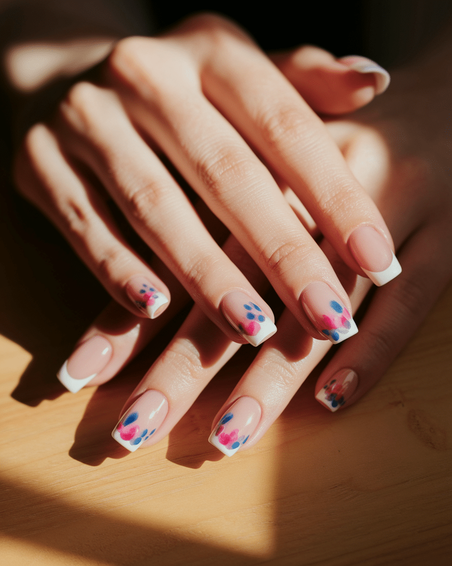 0007_1_a-close-up-photograph-of-a-beautiful-han_D-gEYlVBR5a_bEXUVo390g_MvhVwsEVT0Sey7PXrYBnZA The Timeless Elegance of Floral French Nail Designs
