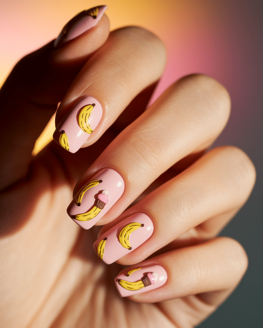 Fresh and Playful Nail Art Ideas Inspired by Fruits