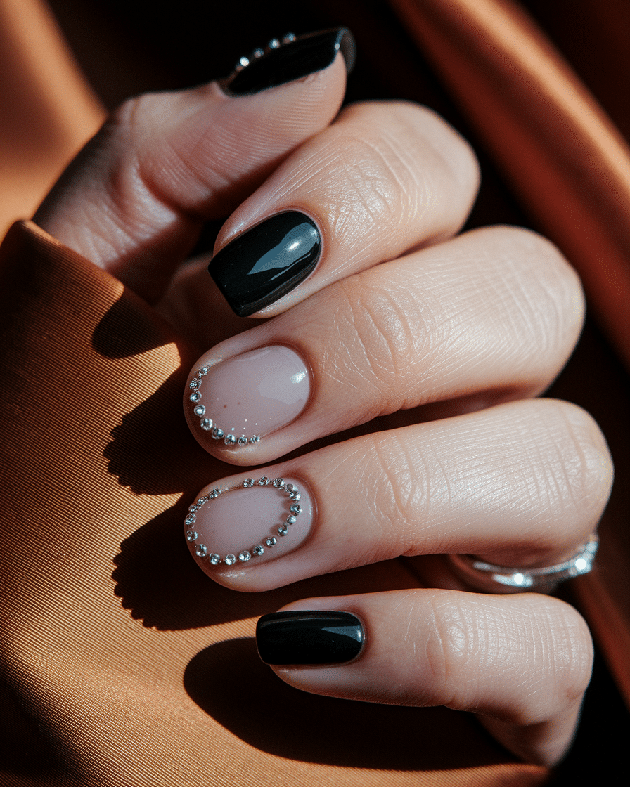 0007_2_a-close-up-photograph-of-a-beautifully-m_78Cq-mekRLaSr8nO4pjXlA_dYbRJcqdSBa1_iHX68Rpeg Elegant Fall Nail Trends: Why Black French Almond Nails Are the Ultimate Seasonal Staple