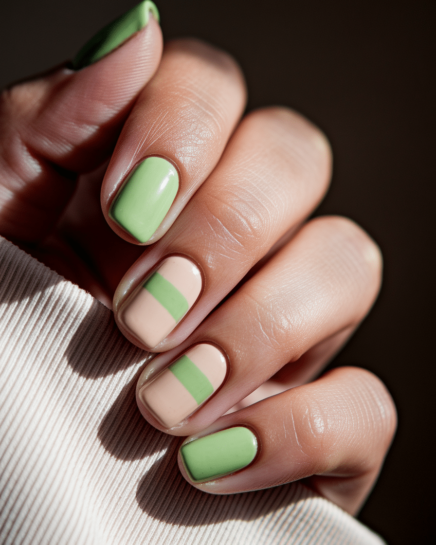 0007_3_a-close-up-photograph-of-a-beautifully-m_Sben02iUTXm_7_xyDN_zDw_4vGufOF-TzuVs5qMmsuxeQ Embracing Nature: The Rise of Soft Green Nail Designs for Spring 2025