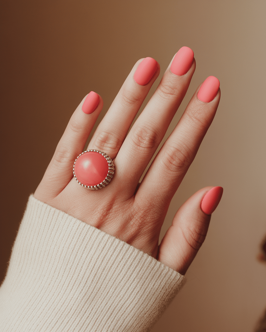 The Soft Beauty of Matte Nails: A Modern Take on Spring Manicures