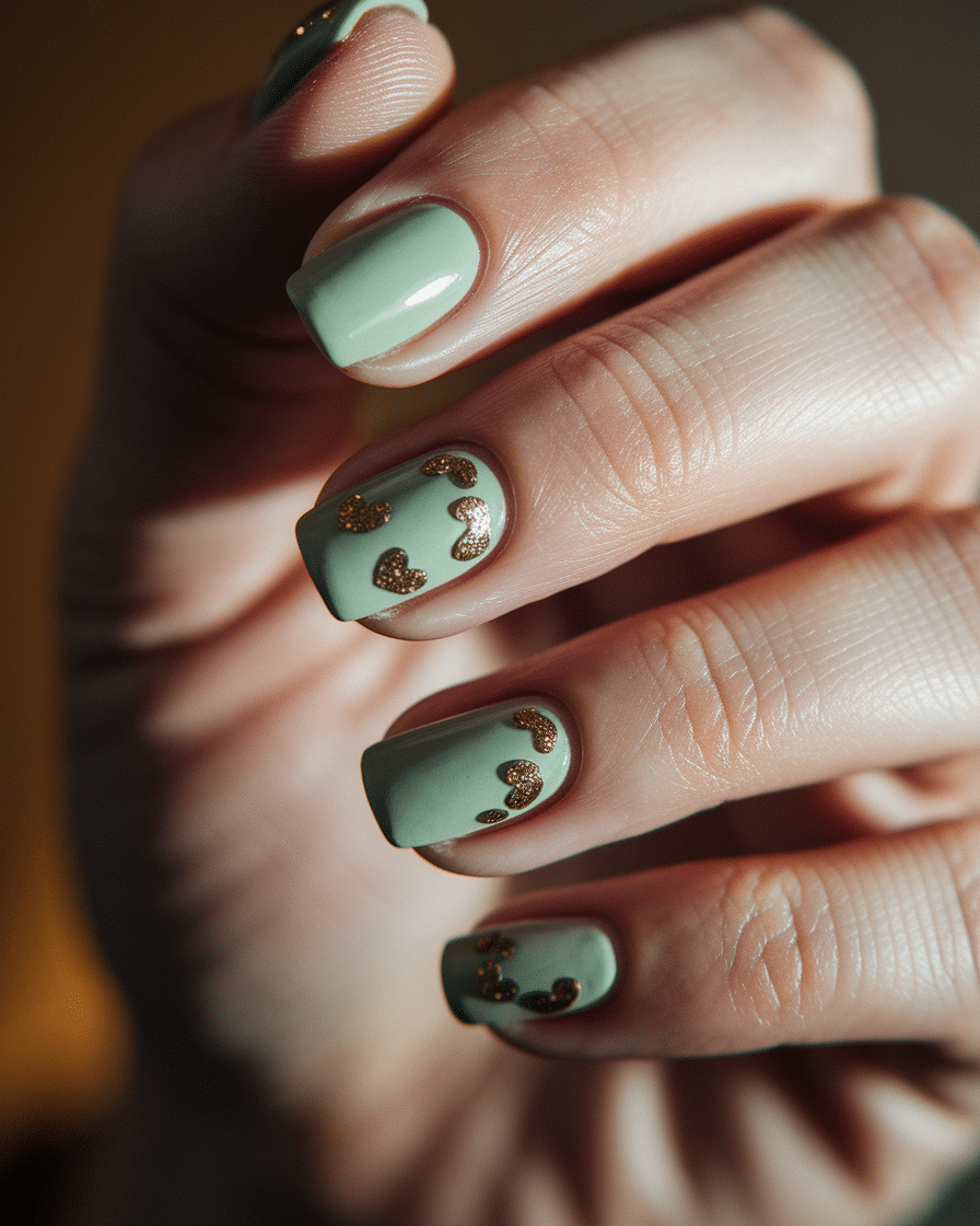 0008_2_a-close-up-photograph-of-a-beautiful-han_dU5jMnOzT0mOKhRFeL3nXg_lYI09P87RqaVsQ4RUHn2Jg Elegant and Earthy: The Rise of Soft Green French Nails with Glitter Accents in 2025