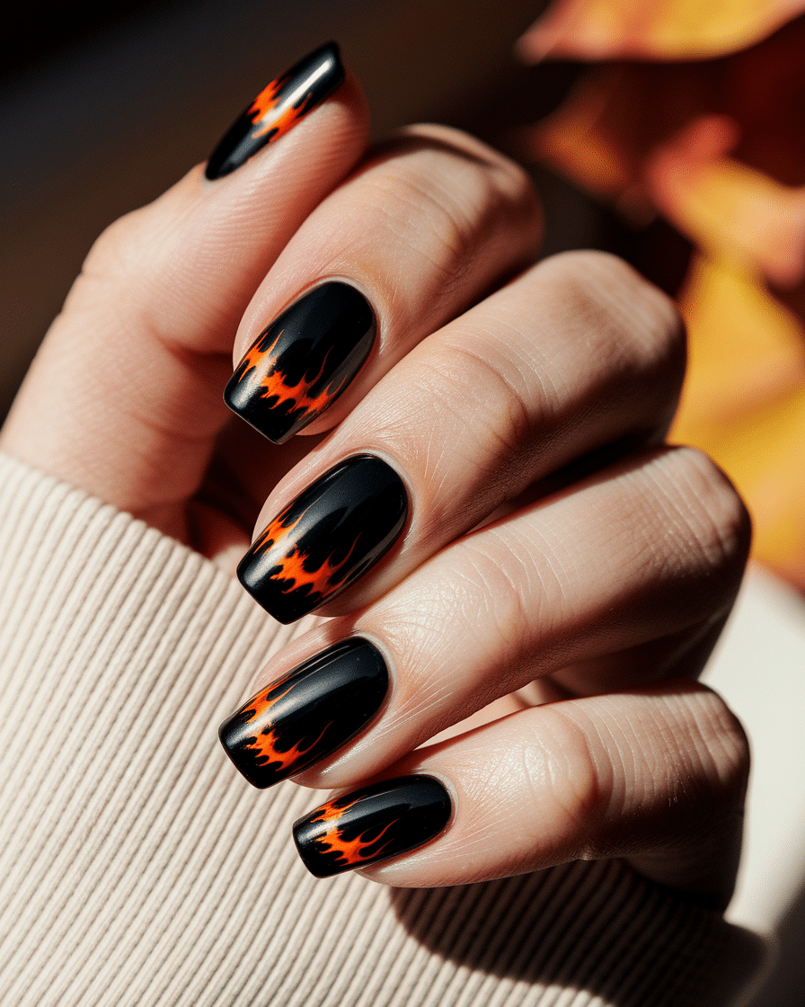 0009_2_a-close-up-photograph-of-a-beautiful-han_4QbKYKHAROOtRnNSSr7bZQ_5a5Y-wAOT8SR8g2NccxaHg Elegant Fall Nail Trends: Why Black French Almond Nails Are the Ultimate Seasonal Staple